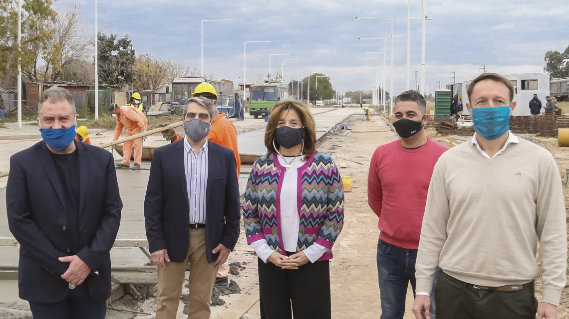 Avenida Interurbana: Cominelli sostuvo que avanza lento